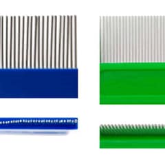 Lice Lathers quality plastic handle and strong metal teeth stay tightly aligned so there are no gaps for lice or nit eggs to escape through