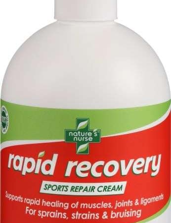 Rapid Recovery sport Repair Arnica Cream for natural Relief Repair & Recovery. 450g Pump bottle