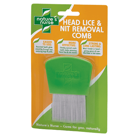 Lice Lather Head Lice & Nit Removal Comb - Best Nit Comb NZ- Research proves long metal teeth are 40x stronger than plastic to catch all the nasty lice and remove the tiny nit eggs too, This comb is strong and long lasting for years of service.