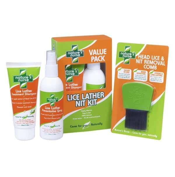 Lice Lather Nit Kit - quality head lice remedies to keep your family free from nasty nits, naturally Lice Lather Value Pack with Head Lice Treatment Shampoo, Prevention Spray & Nit Removal Comb - effective lice treatment best in NZ -smells great works fast and keeps your family free from nasty nits and horrible headlice fast